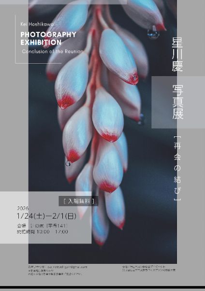 星川慶 写真展「再開の結び」